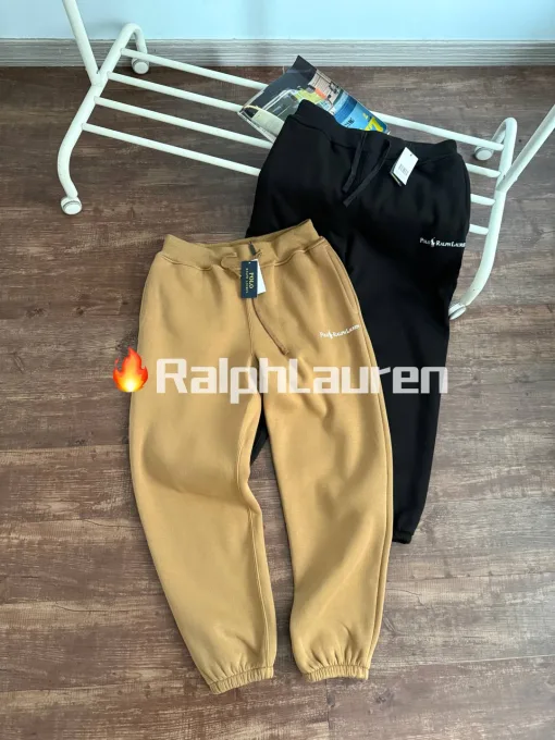 Bestseller Ralph Lauren Hosen Hellbraune Baumwolle Logo Kollektion