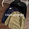 Premium Armani Hoodie Navy Baumwolle Sportlicher Luxus