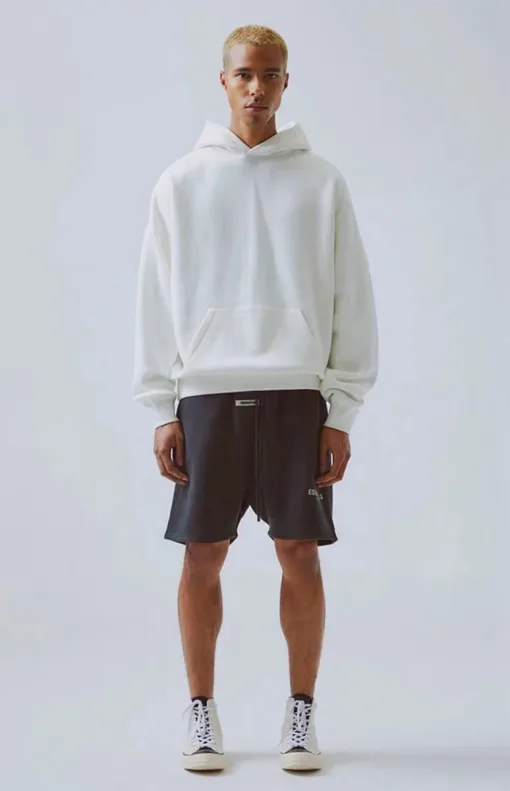 Hochwertige Fear Of God Sweatshirts aus blauem Fleece mit Stickerei