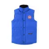 Meistverkaufte Canada Goose Weste Weiß Polyester Stickerei Stil