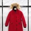 Hochwertige Canada Goose Coats Red Polyester Stickerei Kollektion