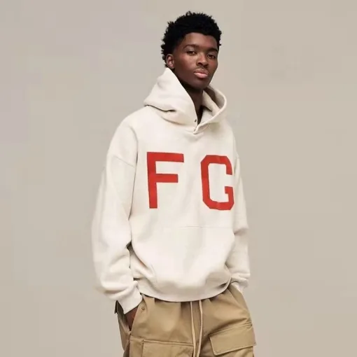 Bestseller Fear Of God Sweatshirts Schwarz Baumwolle Übergroß Luxus