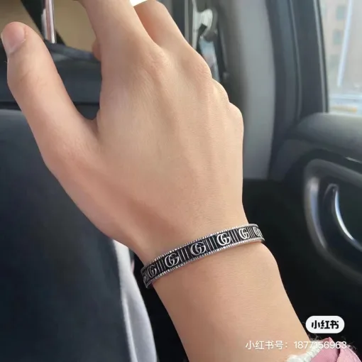 Premium Gucci Armbänder Silber Retro Style