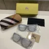 Premium Burberry Brille Blau Logo Luxus