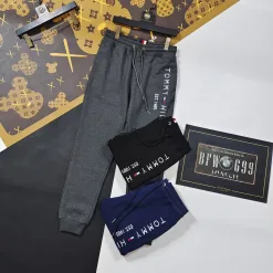 Bestseller Tommy Hilfiger Hosen Schwarze Fleece Casual Kollektion