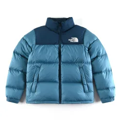 Bestseller The North Face Daunenjacke Blau Nylon Stickerei Stil