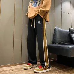 Premium Balenciaga Jogginghose Schwarz Patchwork Kollektion