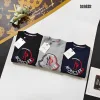 Premium Moncler Sweatshirts Schwarz Fleece Bestickt Luxus