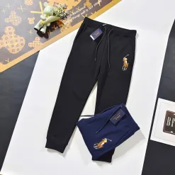 Premium Qualität Ralph Lauren Sweatshirts Schwarz Fleece Klassischer Luxus