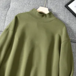 Premium Canada Goose Sweatshirts Schwarzes Fleece Oversized Kollektion