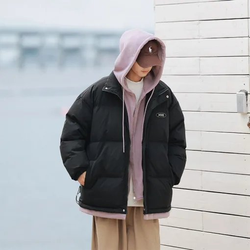Premium Vans Jacke Schwarz Luxus
