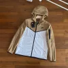 Hochwertiger Nike Mantel Khaki Baumwolle Luxus