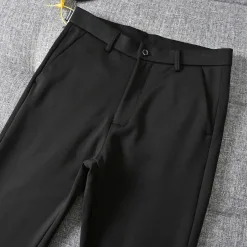 Premium Armani Casual Hose Schwarz Fleece Casual Kollektion