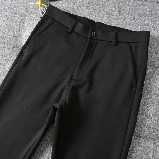 Premium Armani Casual Hose Schwarz Fleece Casual Kollektion