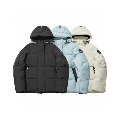 Premium Canada Goose Mäntel Schwarz Kaschmir Logo Luxus