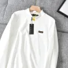 Premium Zegna Langarm Schwarz Fleece Casual Style
