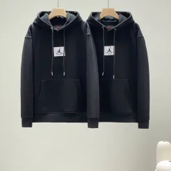 Premium Jordan Sweatshirts Schwarzes Fleece Classic Collection