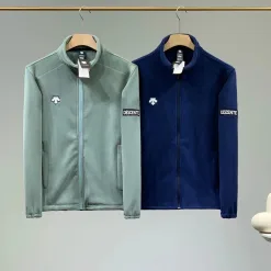 Bestseller Descente Mäntel Navy Fleece bestickte Kollektion