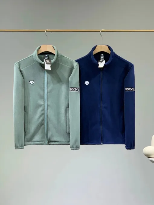 Bestseller Descente Mäntel Navy Fleece bestickte Kollektion