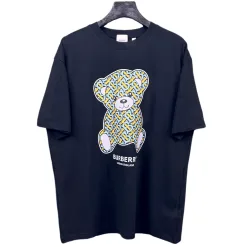 Luxus Burberry Kurzarm Baumwolle Atmungsaktiv Stil