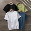 Premium Moncler Kurzarm Schwarz Baumwolle Klassischer Stil