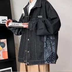 Hochwertige Vans-Shirts im schwarzen Denim-Stil