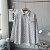 Luxus Louis Vuitton Hemd Denim Jacquard Luxus