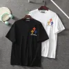 Meistverkaufte Chrome Hearts Kurzarm Schwarz Wolle Bestickt Luxus