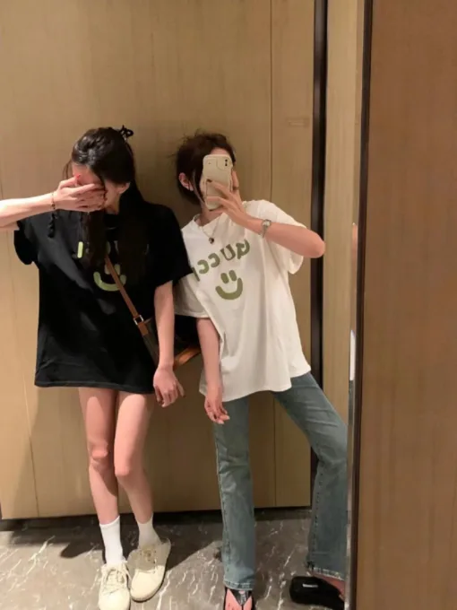 Premium Gucci Kurzarm-Oversize-Kollektion