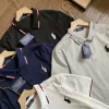 Hochwertiges, kurzärmliges Poloshirt von Ralph Lauren in Schwarz mit Stickerei