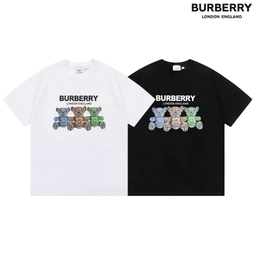 Bestseller: Burberry Kurzarm-Schwarzdruck