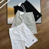 Luxus Nike Shorts Schwarze Baumwolle Preppy Kollektion
