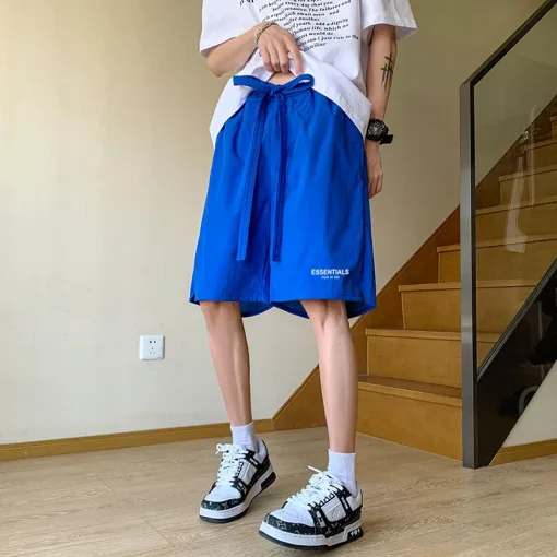 Bestseller Fear Of God Shorts Navy Casual Luxury