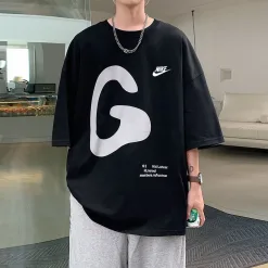 Luxus Nike T-Shirt Schwarz Luxus