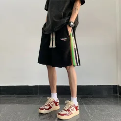 Premium Balenciaga Shorts Schwarz Klassisch Luxus