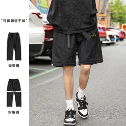 Hochwertige Stone Island Shorts Schwarz Casual Kollektion