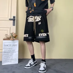 Bestseller Stone Island Shorts Schwarzes Wildleder Classic Collection