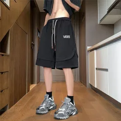 Hochwertige Vans Shorts in Schwarz, Casual-Kollektion