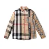 Premium Qualität Burberry Langarm Baumwolle Klassischer Stil