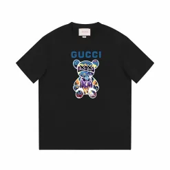 Bestseller Gucci Kurzarm Schwarzer Stil