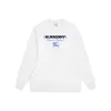 Burberry Sweatshirts in Premiumqualität, Schwarz gewaschen, Luxus