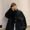 Premium Stone Island Hemden Weiß Solid Style