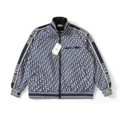 Premium Dior Mäntel im Jacquard-Stil