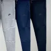Hochwertige Nike Hose aus schwarzer Baumwolle im Logo-Stil