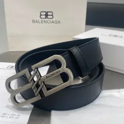 Hochwertige Balenciaga Fashion Gürtel Leder Retro Luxus