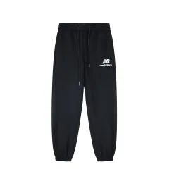 Hochwertige New Balance Hose Schwarz Strick Casual Luxury