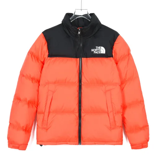 Premium Qualität The North Face Daunenjacke Orange Nylon Classic Luxury