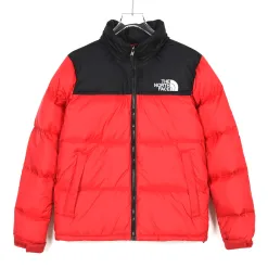 Hochwertige Daunenjacke von The North Face in Weiß aus Nylon im klassischen Stil