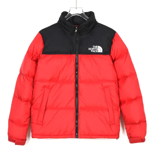 Hochwertige Daunenjacke von The North Face in Weiß aus Nylon im klassischen Stil