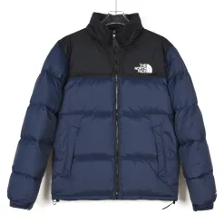 Hochwertige The North Face Daunenjacke Navy Nylon Classic Luxury